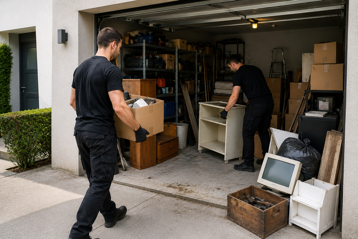 Débarras de garage à Bordeaux et en Gironde